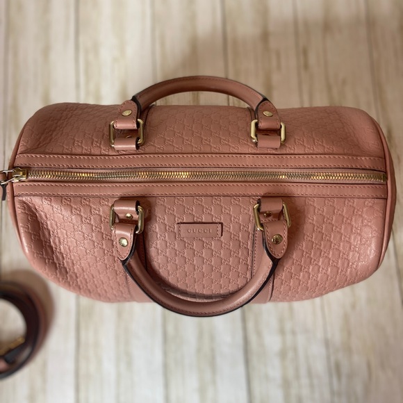 🎀Gucci Guccissima Medium Joy Boston Dusty Pink🎀 - Picture 11 of 11